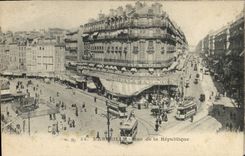 CPA Marseille rue de la Republique 