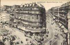 CPA Marseille rue de la Republique 
