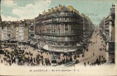 CPA Marseille rue de la Republique 