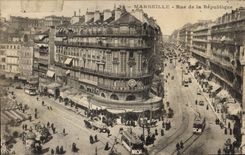 CPA Marseille rue de la Republique 