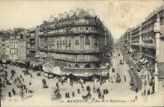 CPA Marseille rue de la Republique 