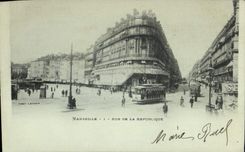 CPA Marseille rue de la Republique 