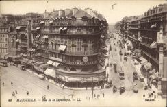 CPA Marseille rue de la Republique 
