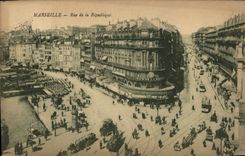 CPA Marseille rue de la Republique 