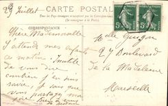 CPA Marseille Quai du Port et rue de la Republique 