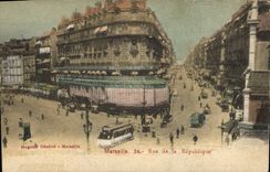CPA Marseille rue de la Republique 