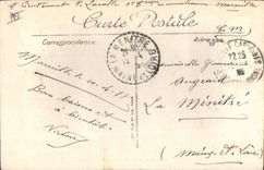 CPA Marseille le Quai du Port et la rue de la Republique 