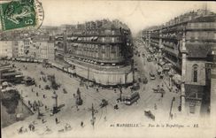 CPA Marseille rue de la Republique 