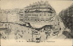 CPA Marseille rue de la Republique 