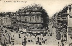 CPA Marseille rue de la Republique 