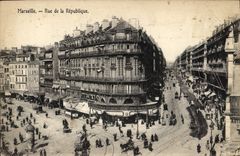 CPA Marseille rue de la Republique 