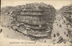 CPA Marseille rue de la Republique 