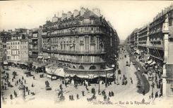 CPA Marseille rue de la Republique 