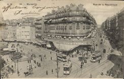 CPA Marseille rue de la Republique 