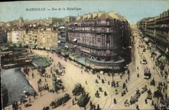 CPA Marseille rue de la Republique 