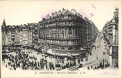 CPA Marseille rue de la Republique 