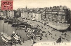 CPA Marseille le Quai du Port 