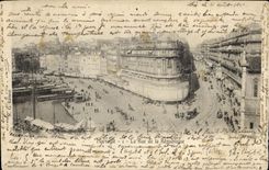 CPA Marseille la rue de la Republique 