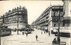 CPA Marseille rue de la Republique 