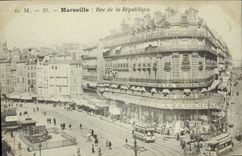 CPA Marseille rue de la Republique 
