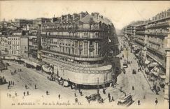CPA Marseille rue de la Republique 