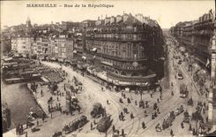 CPA Marseille rue de la Republique 