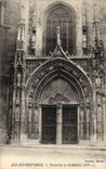 CPA Aix en Provence Portail de la Cathedrale XV S 