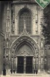 CPA Aix en Provence le Portique de la Cathedrale 
