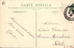 CPA Aix en Provence le Portique de la Cathedrale 