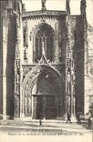 CPA Aix en Provence Facade de la Cathedrale St Sauveur XV siecle 