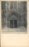 CPA Aix en Provence Entree de la Cathedrale Saint Sauveur 