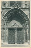 CPA Aix en Provence Portail de la Cathedrale St Sauveur 