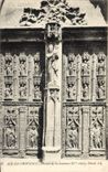 CPA Aix en Provence Portail de St Sauveur XV siecle Detail 