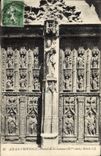 CPA Aix en Provence Portail de St Sauveur XI siecle Detail 