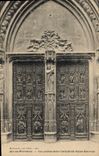 CPA Aix en Provence les Portes de la Cathedrale Saint Sauveur 