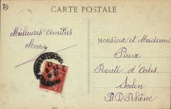 CPA Aix en Provence Cathedrale Saint Sauveur 