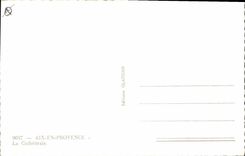 CPA Aix en Provence la Cathedrale 