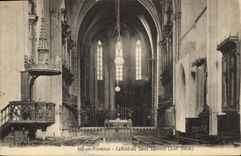 CPA Aix en Provence Cathedrale Saint Sauveur XIII siecle 