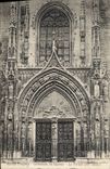 CPA Aix en Provence Cathedrale St Sauveur le Portail XV siecle 