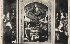 CPA Aix en Provence Cathedrale Saint Sauveur le Buisson Ardent par Nicolas Froment XV Siecle 