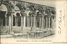 CPA Aix en Provence le Cloitre de Saint Sauveur 