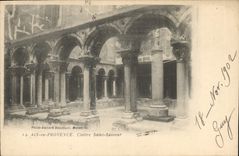 CPA Aix en Provence Cloitre Saint Sauveur 