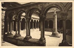 CPA Aix en Provence B du R Cathedrale Saint Sauveur le Cloitre 