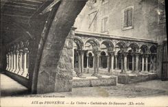CPA Aix en Provence le Cloitre Cathedrale St Sauveur XI siecle 