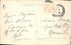 CPA Aix en Provence Porte Sculptee de la Cathedrale St Sauveur 