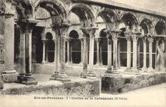 CPA Aix en Provence Cloitre de la Cathedrale XI siecle 