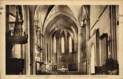 CPA Aix en Provence Interieur de la Cathedrale Saint Sauveur 