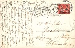 CPA Aix en Provence Portique de la Cathedrale 