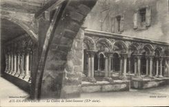 CPA Aix en Provence le Cloitre de Saint Sauveur XI siecle 