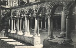 CPA Aix en Provence Cloitre Romain du XI siecle 